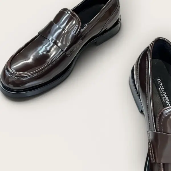 Dolce & gabbana Brushed calfskin loafers image 4