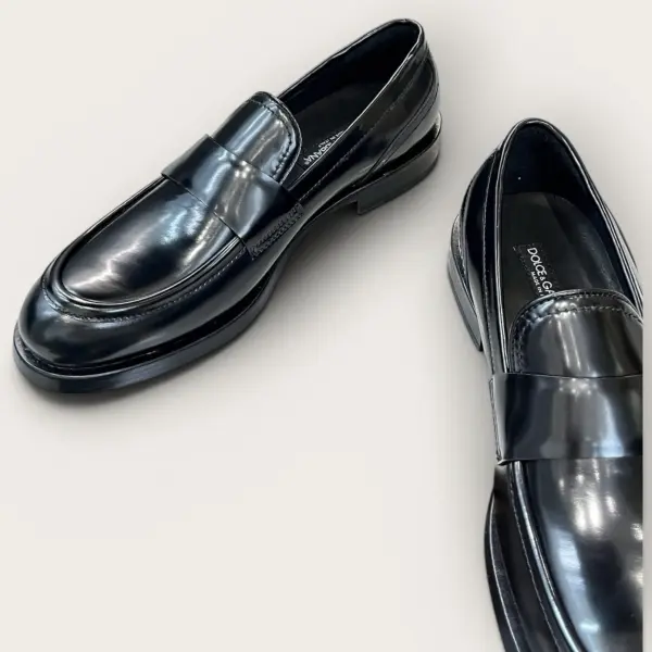 Dolce & gabbana Brushed calfskin loafers image 1