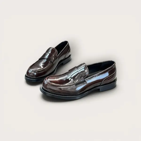 Dolce & gabbana Brushed calfskin loafers image 1