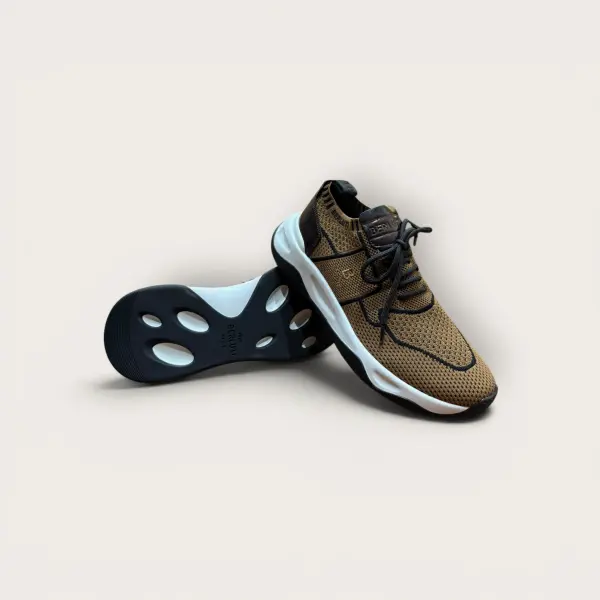 Berluti Shadow Sneaker Nylon and Calf Leather image 1
