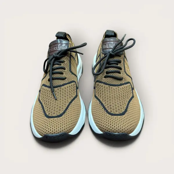 Berluti Shadow Sneaker Nylon and Calf Leather image 2