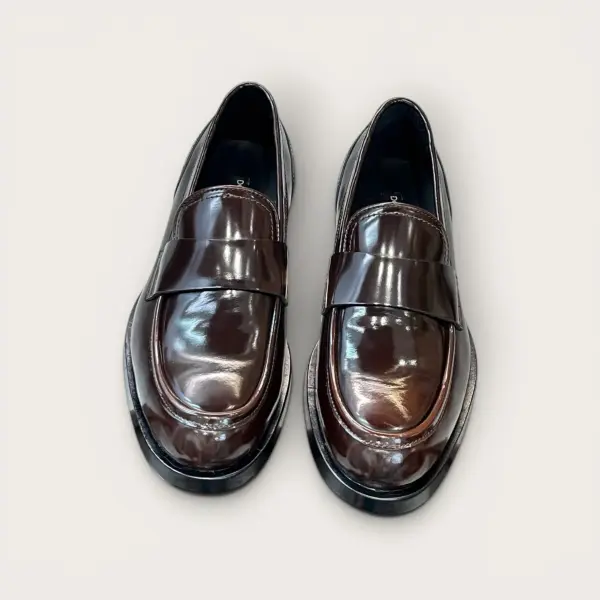 Dolce & gabbana Brushed calfskin loafers image 3