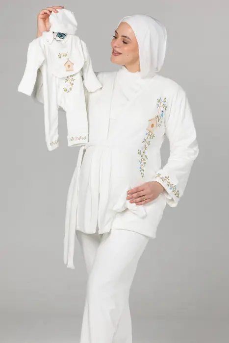 Blue Haven embroidered matching pijama set (8 pcs) image 5