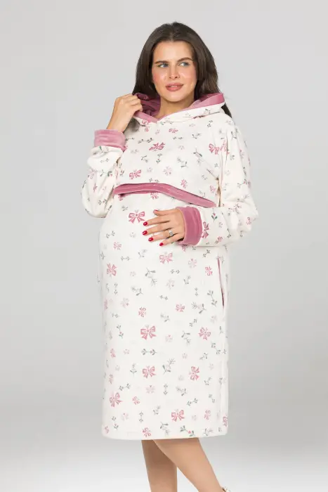Sweet bows night shirt in pink ( 2 pcs) image 3
