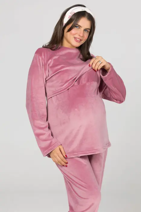 Sweet bows matching pijama set in pink (8 pcs) image 4