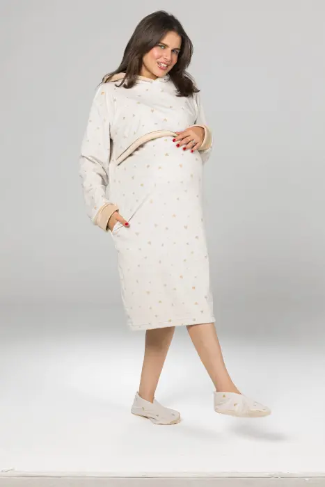 Little love night shirt in beige ( 2 pcs) image 3
