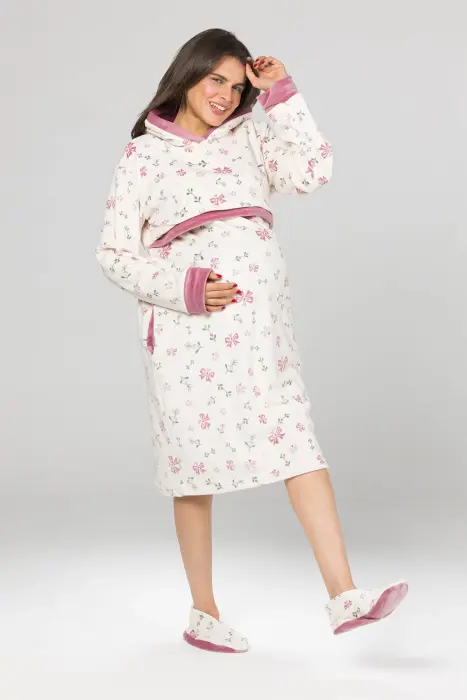 Sweet bows night shirt in pink ( 2 pcs) image 4