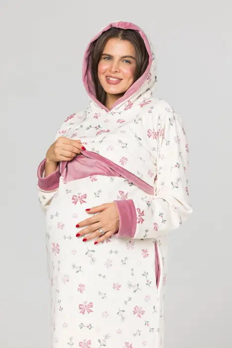 Sweet bows night shirt in pink ( 2 pcs) image 6