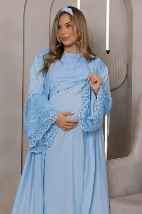 Daida set in baby blue (3pcs) image 3