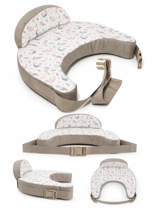 Breatfeeding pillow with waist belt image 0