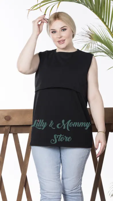 Nursing cotton shirt  image 4