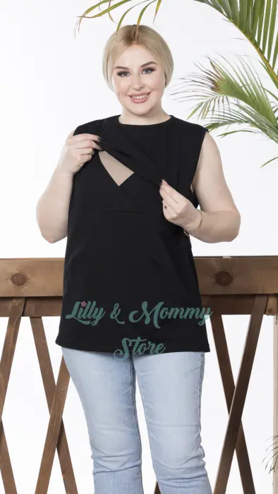 Nursing cotton shirt  image 6