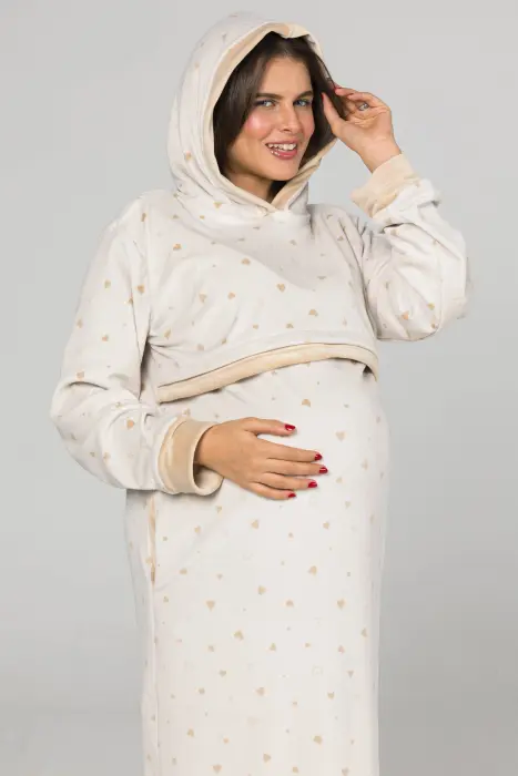 Little love night shirt in beige ( 2 pcs) image 7