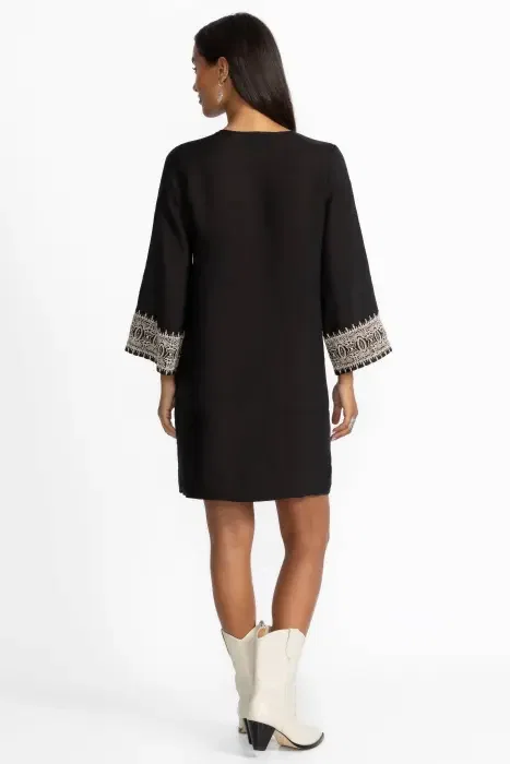 SLEEVE embroidered RELAXED DRESS image 2