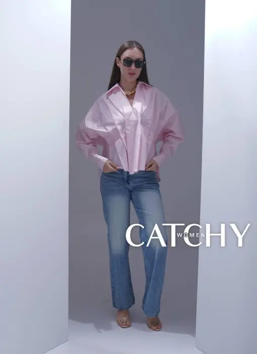 Aurora Oversized Pleated Blouse image 0