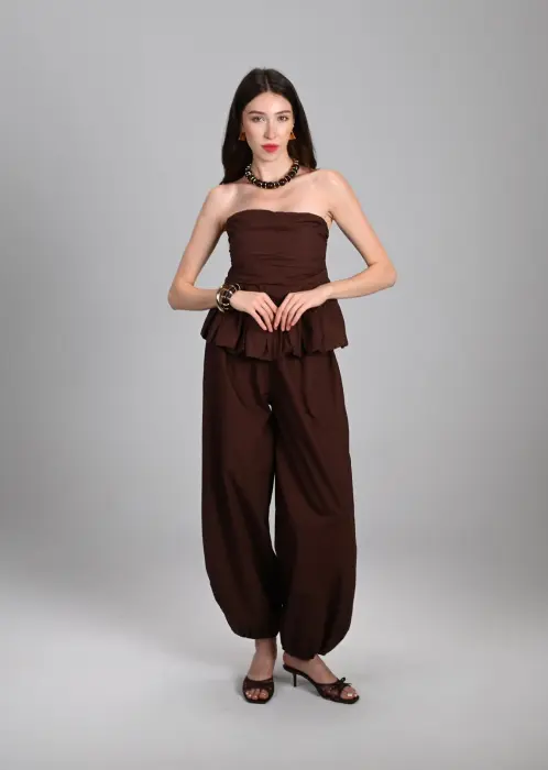 Chic Poplin Two-Piece Set – Elegant & Effortless image 5