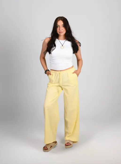 Washed Linen Pant image 2