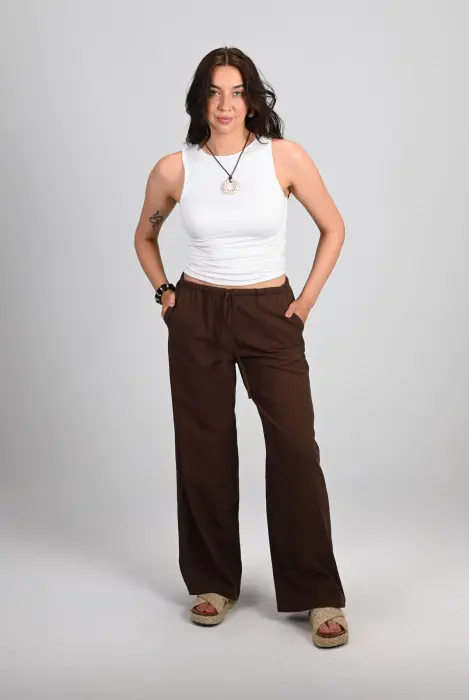 Washed Linen Pant image 9