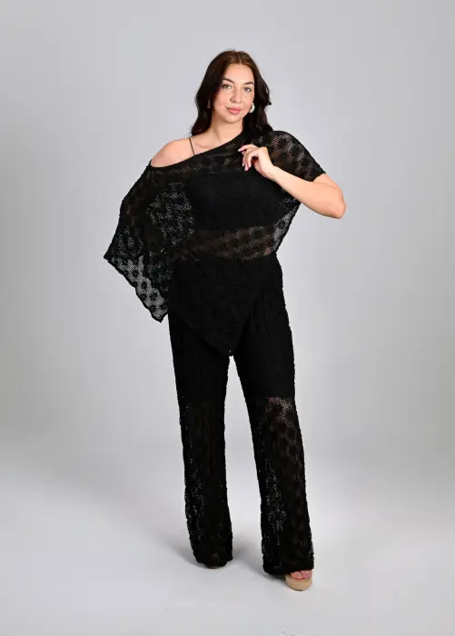 Twin Set Trendy Sheer Poncho image 8