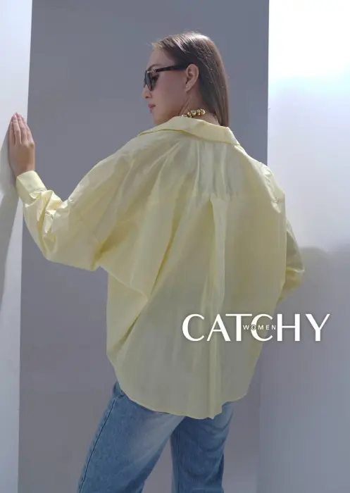 Aurora Oversized Pleated Blouse image 8