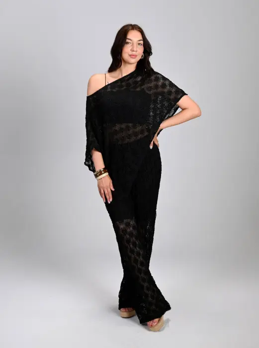 Twin Set Trendy Sheer Poncho image 7