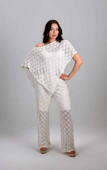 Twin Set Trendy Sheer Poncho image 15