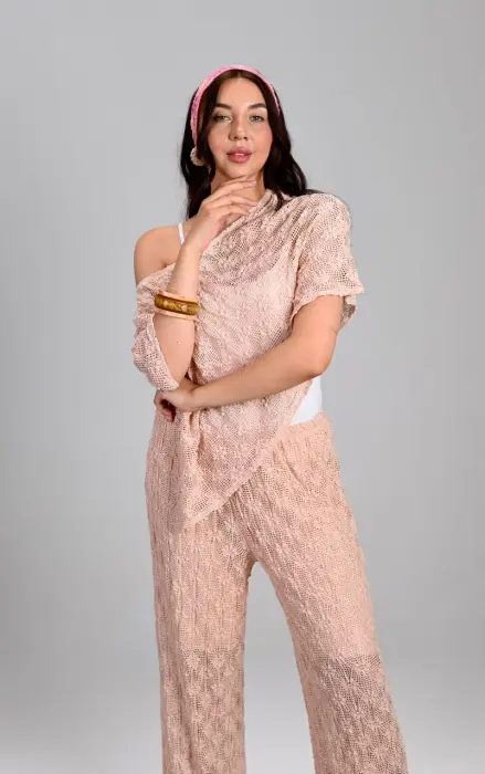 Twin Set Trendy Sheer Poncho image 1