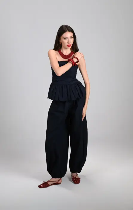 Chic Poplin Two-Piece Set – Elegant & Effortless image 8