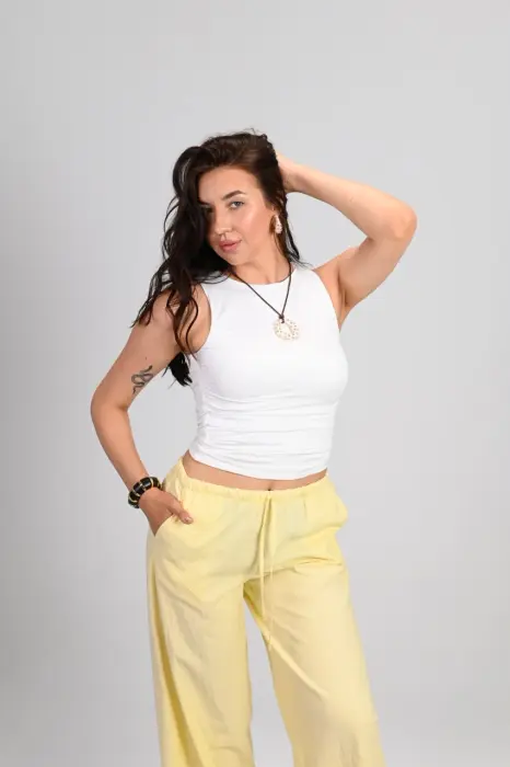 Washed Linen Pant image 1