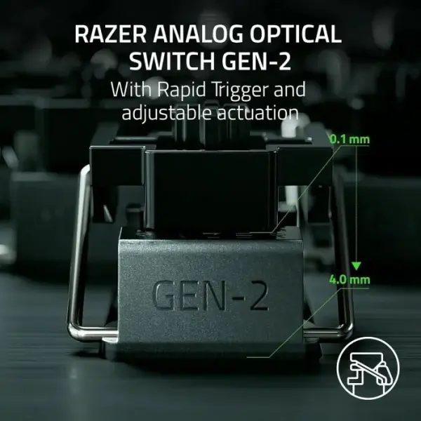 Razer HuntsMan V3 Pro Tenkeyless Analog Optical Esports Keyboard Analog Optical Switches Gen 2 - White image 5