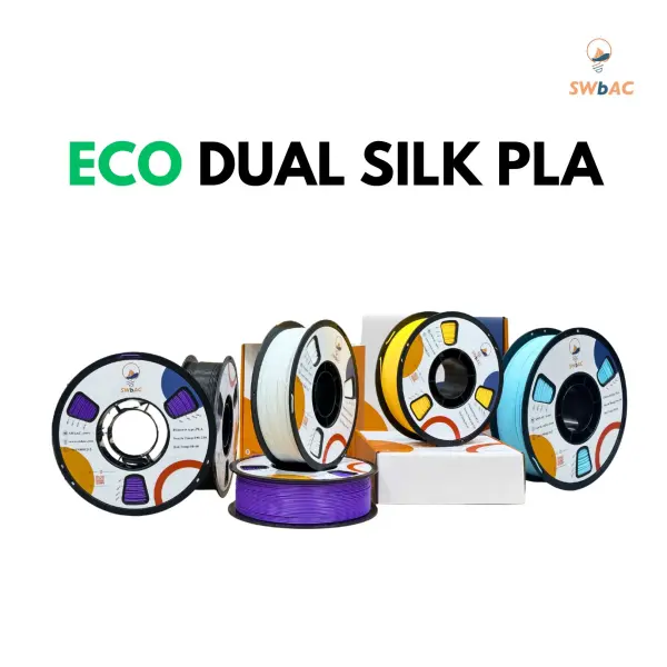 ECO-Dual Silk PLA Filament 1.75 mm image 0