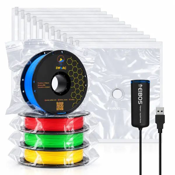 EIBOS 3D Filament Vacuum Pump & Bag EURUS image 1