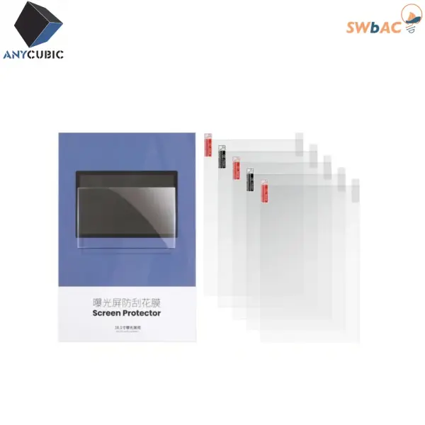Screen Protector Film for 10.1inch LCD for Anycubic M3 Premium(5pcs) image 0