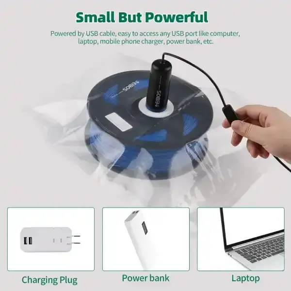 EIBOS 3D Filament Vacuum Pump & Bag EURUS image 3