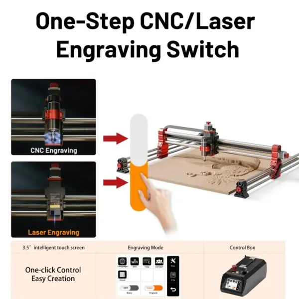 Twotrees TTC-H40/H80 CNC Router Machine image 2