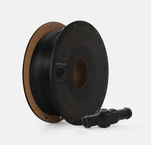  BAMBU PPS - CF (with Spool) - 0.75kg - Black image 0
