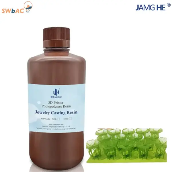 Jewelry Castable Resin - Green 1Lt (60% - Wax Content) image 0