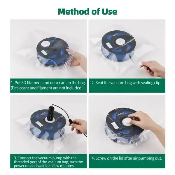 EIBOS 3D Filament Vacuum Pump & Bag EURUS image 4