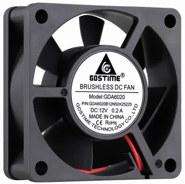 GDSTIME - GDA6020 Axial Fan 24v (25cm wire) image 0