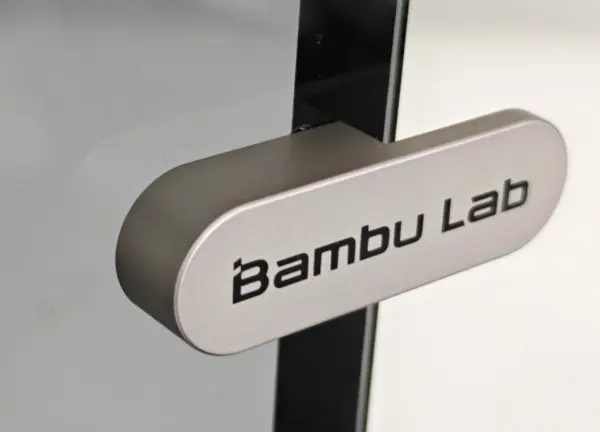 Bambu Front Glass Door Handle - X2D/P2S image 0