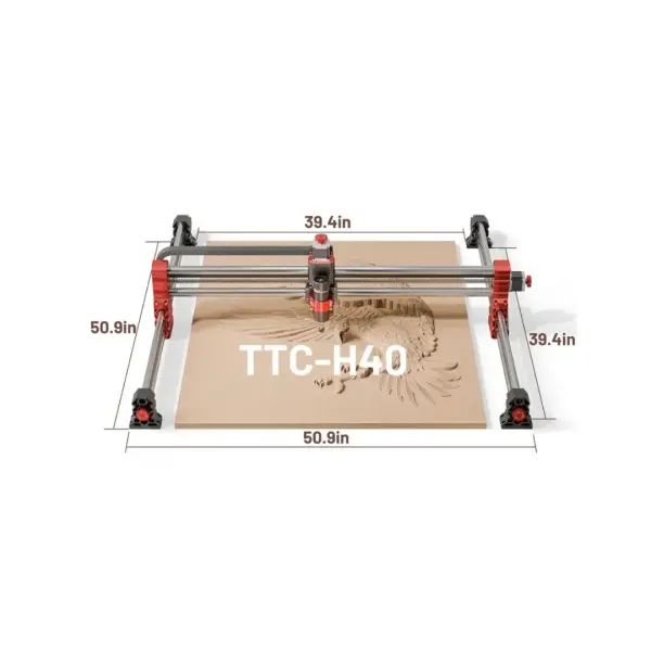 Twotrees TTC-H40/H80 CNC Router Machine image 6