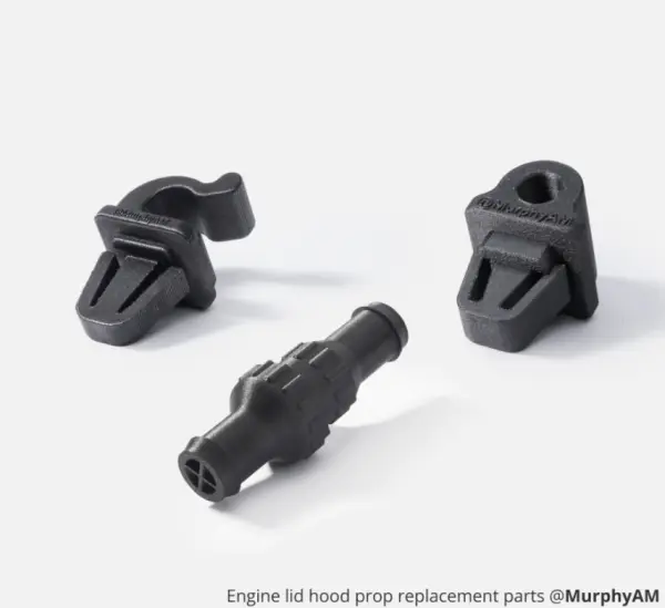  BAMBU PPS - CF (with Spool) - 0.75kg - Black image 1