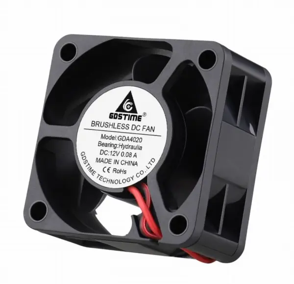 GSDTIME - GDA4020 24v Fan(20cm wire) image 0