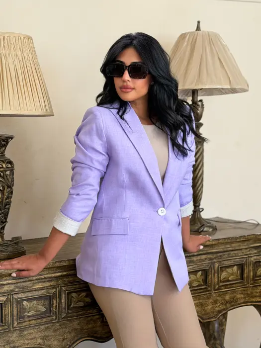 Lavender Blazer image 3