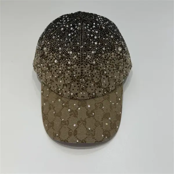  GUCCI GG Baseball Hat - Ceystals image 4