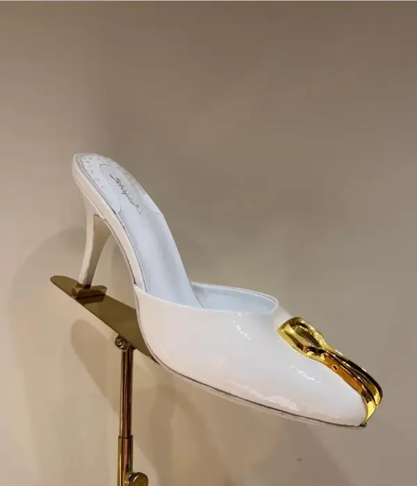 Schiaparelli Measuring Tape Heeled Sandal image 3