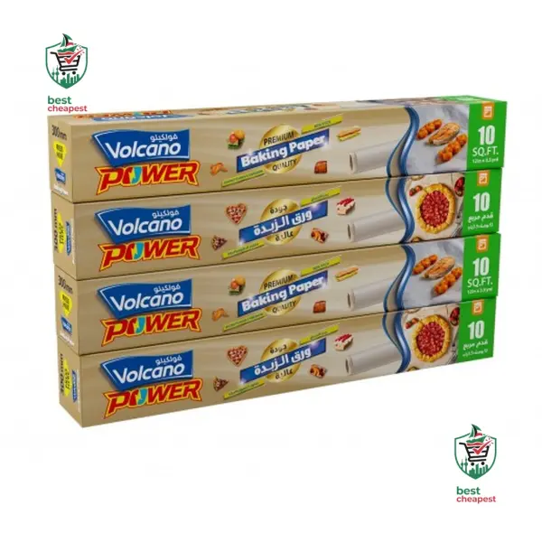 ورق خبز فولكانو باور 10 قدم × 30 سم (3 + 1 قطعة) image 0