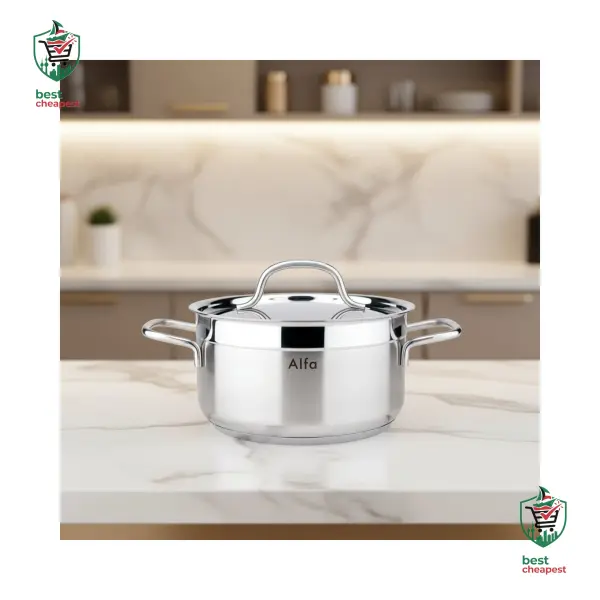 Alfa Stainless Steel Pot 26 x 15 cm image 0