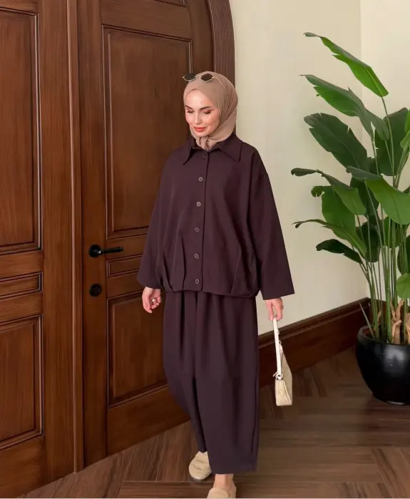 Mia set burgundy ivy an Co.wear image 4