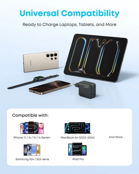 باور بنك أنكر 622 مغناطيسي 5000mAh مع حامل قابل للطي - أبيض image 4